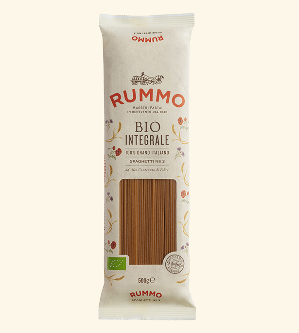 Spaghetti RUMMO BIO Integrali 500 g - Pasta PREMIUM numarul UNU in Italia!