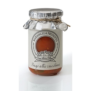 Sos de rosii BIO cu dovlecei (Sugo alle zucchine) 215 g de la Mariangela Prunotto - produs artizanal Premium!