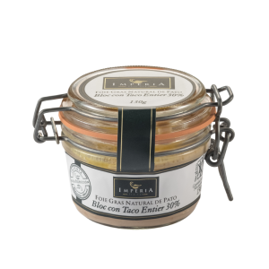 Foie Gras de rață Entier artizanal 185 g - Foie Gras Entier de Pato de la Imperia