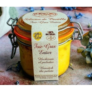 Foie Gras de rață artizanal 200 g - Foie Gras Entier de Pato de la Selectos Castilla