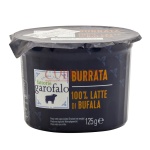 Brânza Burrata din lapte de bivoliță (di bufala) 125 g de la Garofalo, italian leader