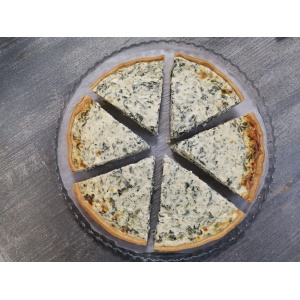 Tarta cu Spanac, Ricotta di Bufala si branza blue - produs artizanal "Il Pane dell`Amore"