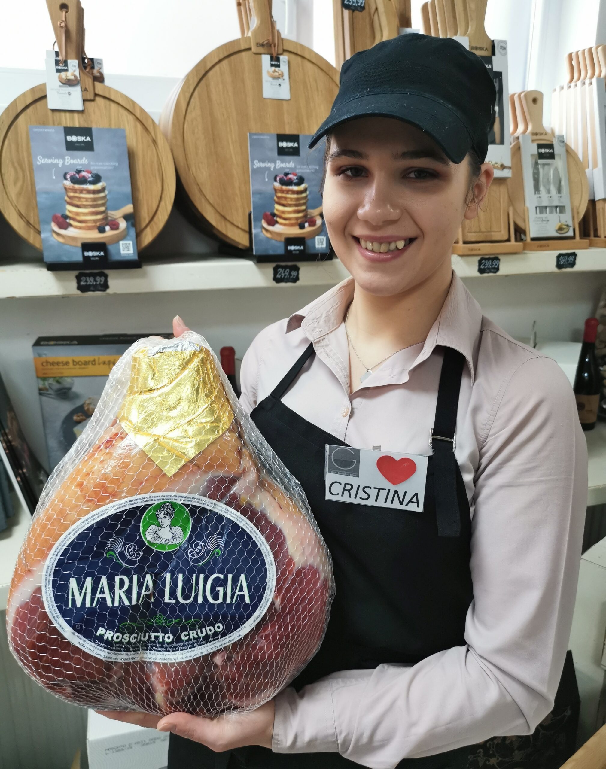 Prosciutto de Parma fara os "Maria Luigia" - Devodier Parma - Pret Importator!