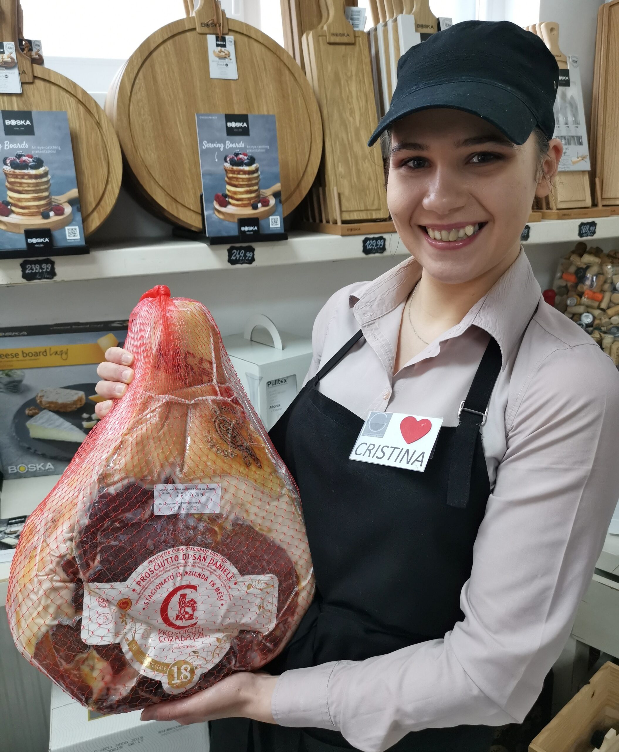 Prosciutto di San Daniele DOP fara os de la Coradazzi - Il miglior Prosciutto di San Daniele - Pret/100g - imagine 5