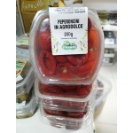 Peperoncini in Agrodolce categorie Premium de la Ficacci, 200 g - Italia