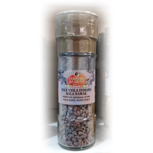 Sare Violetă Indiană KALA-NAMAK 70 G in rasnita (Sale Viola Indiano KALA-NAMAK) - L`Impero del Sole