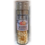 Fulgi de sare marina cu sofran - top grinder (Fiocchi Di Sale Allo Zafferano) - L`Impero del Sole 35 g