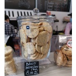 Bănuţi sarati cu Parmigiano Reggiano si semințe de mac - produs artizanal Premium "Il Pane dell`Amore"