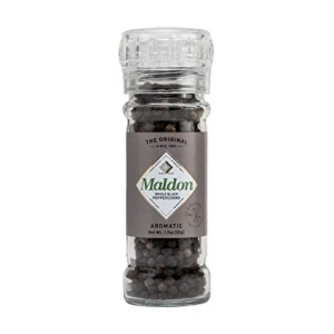 Piper negru boabe Maldon 50 g în grinder – Importator direct!