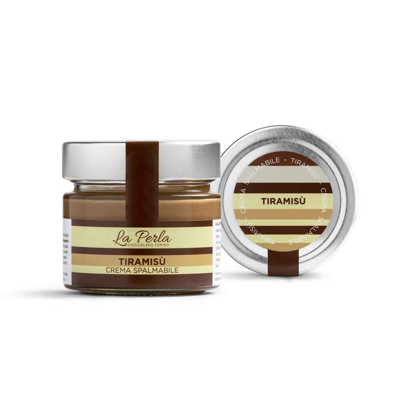 Cremă de ciocolată piemonteză "Tiramisu" de la La Perla di Torino - 150 g - imagine 2