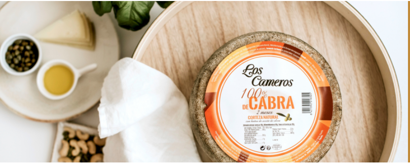 Brânză spaniolă de Capră, semimatura "Cabra Semicurado" de la Los Cameros! - imagine 2