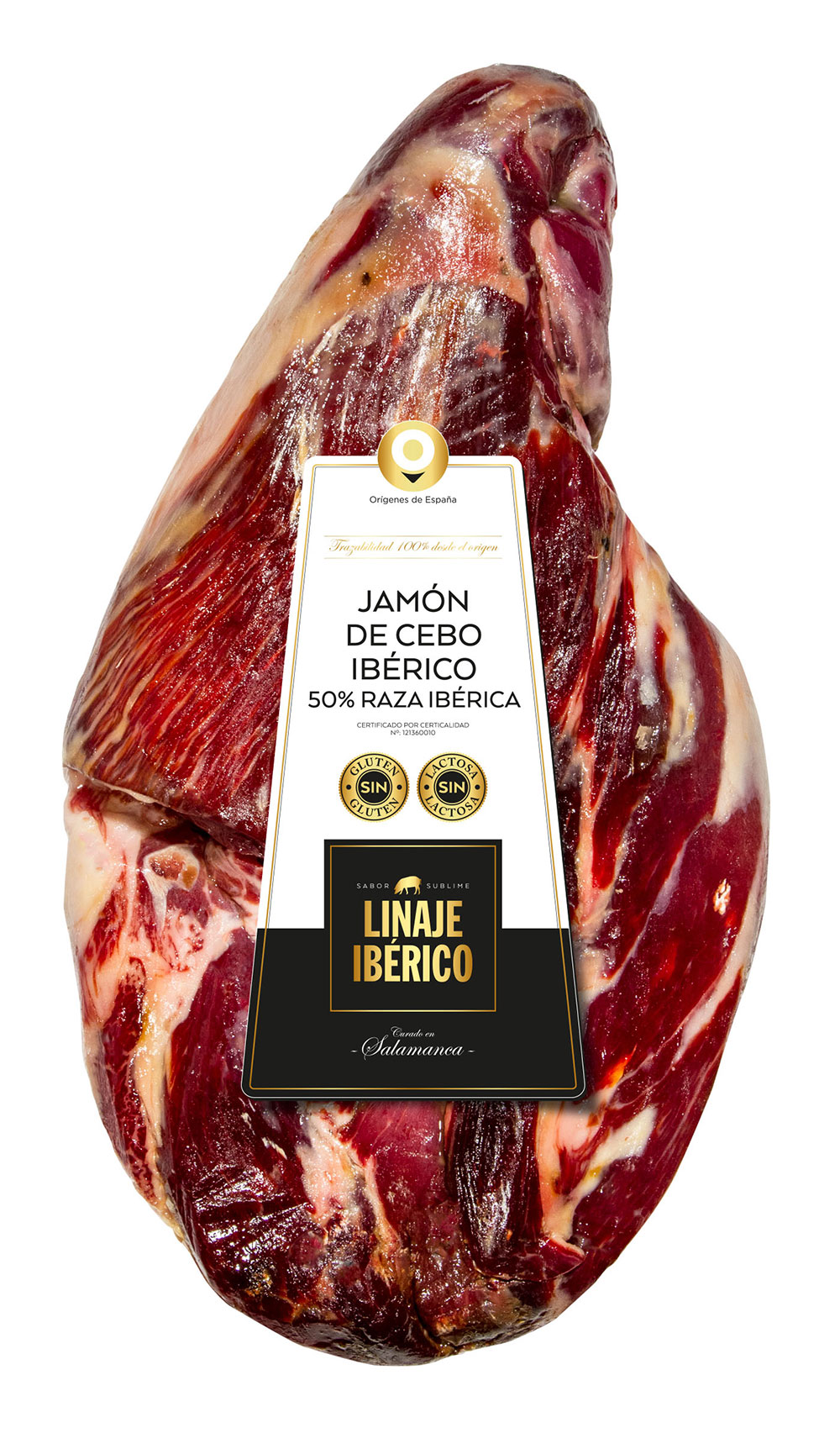 Jamón spaniol de Cebo ibérico fara os de la Duriber - spanish leader! Pret/100g