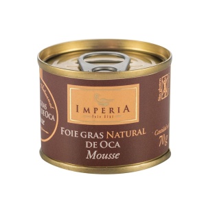 Foie Gras MOUSSE natural de gâscă 70 g - MOUSSE DE OCA de la Imperia