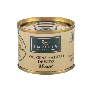 Foie Gras MOUSSE natural de Rață 70 g - MOUSSE DE PATO de la Imperia