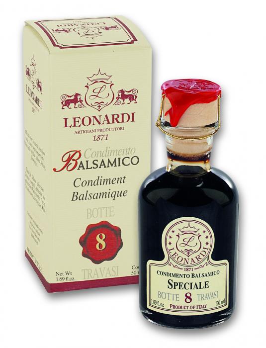Oțet balsamic (Condimento Balsamico "SPECIALE") 50 ml de la Leonardi - L 1124