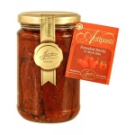 Roșii uscate in ulei de masline extra virgin (Pomodori secchi in olio d'oliva) 180g de la INAUDI
