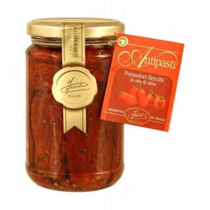 Roșii uscate in ulei de masline extra virgin (Pomodori secchi in olio d'oliva) 180g de la INAUDI