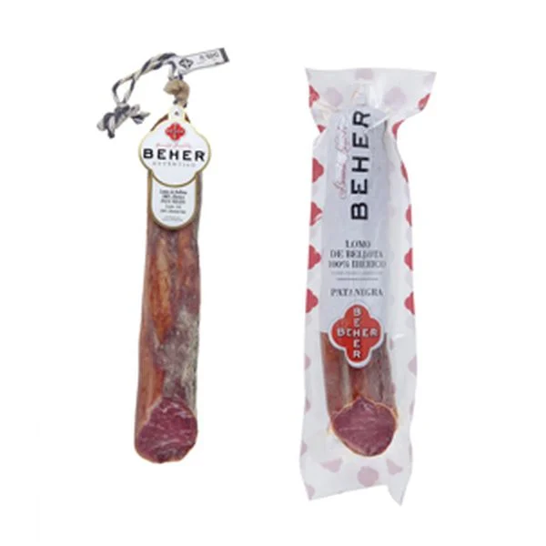 LOMO spaniol UNICO 100% Iberico de la BEHER - Pret/100 g - imagine 4