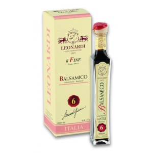 Oțet balsamic di Modena (Condimento Balsamico Fine) 40 ml de la Leonardi - L117