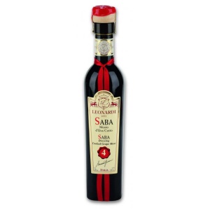 Oțet balsamic di Modena "SABA" (Mosto Cotto acetificato) 100 ml de la Leonardi - L 202