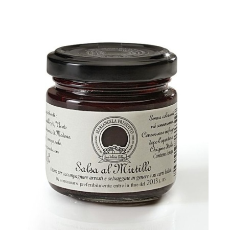 Salsa cu afine si oțet balsamic (Salsa al Mirtillo) de la Mariangela Prunotto - produs artizanal Premium!