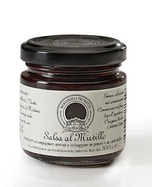 Salsa cu afine si oțet balsamic (Salsa al Mirtillo) de la Mariangela Prunotto - produs artizanal Premium!