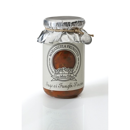 Sos de rosii cu hribe (Sugo ai Funghi Porcini) 215 g de la Mariangela Prunotto - produs artizanal Premium!