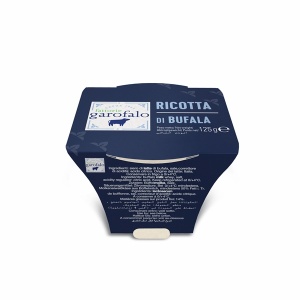 Brânză Ricotta din lapte de bivoliță (di Bufala) 125 g de la Garofalo - italian leader!