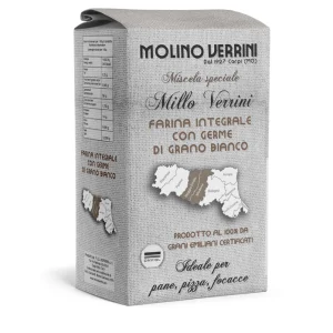 Făină Integrală Super Premium cu germeni de grau la 1 kg - de la Molino Verrini