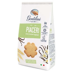 Biscuiti Piaceri fara adaos de zahar 330g - de la Gentilini