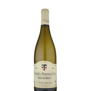 CHABLIS PREMIER CRU MONT DE MILIEU Organic 75 cl. de la Domaine Vrignaud-93 Points Decanter!