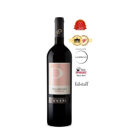 Negroamaro I.G.P. Salento – Pellirosso 750ml - Coppi - Best Buy Wine Enthusiast!