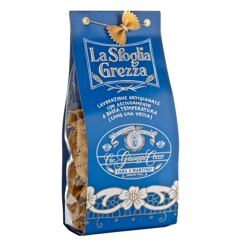 Farfalle integrale de la Giuseppe Cocco / 500 g - Pasta artizanală numarul UNU în lume!