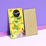 Ciocolata alba 40% cu lamaie si scortisoara ORGANIKO 70g