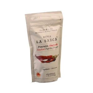 Boia Spaniolă afumată dulce 150 g - produs Premium Finca la Barca - Pimentón de la Vera