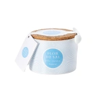 Fulgi de sare marină din Mallorca "Flor de sal d'Es Trenc Cerámica Natural Ecologica" 125 g - Produs Ultra Premium