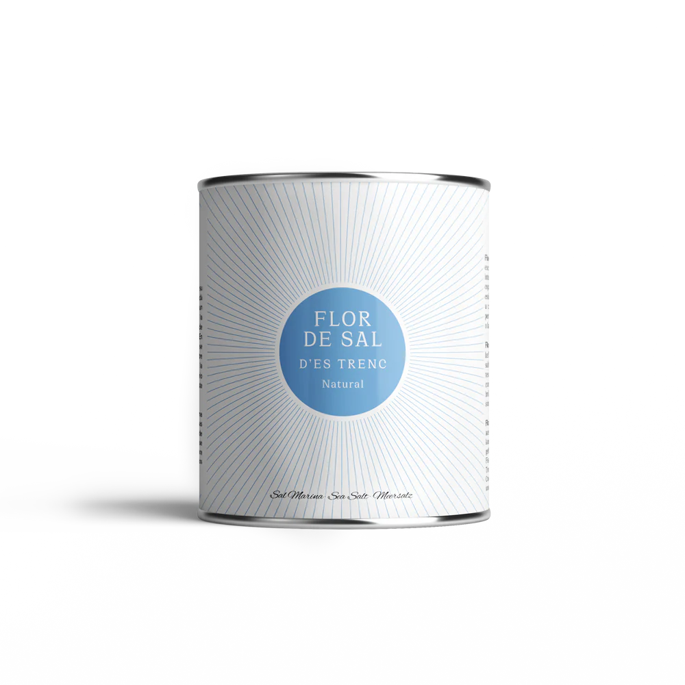 Fulgi de sare marină din Mallorca "Flor de sal d'Es Trenc" Natural Ecologica 180 g - Produs Ultra Premium