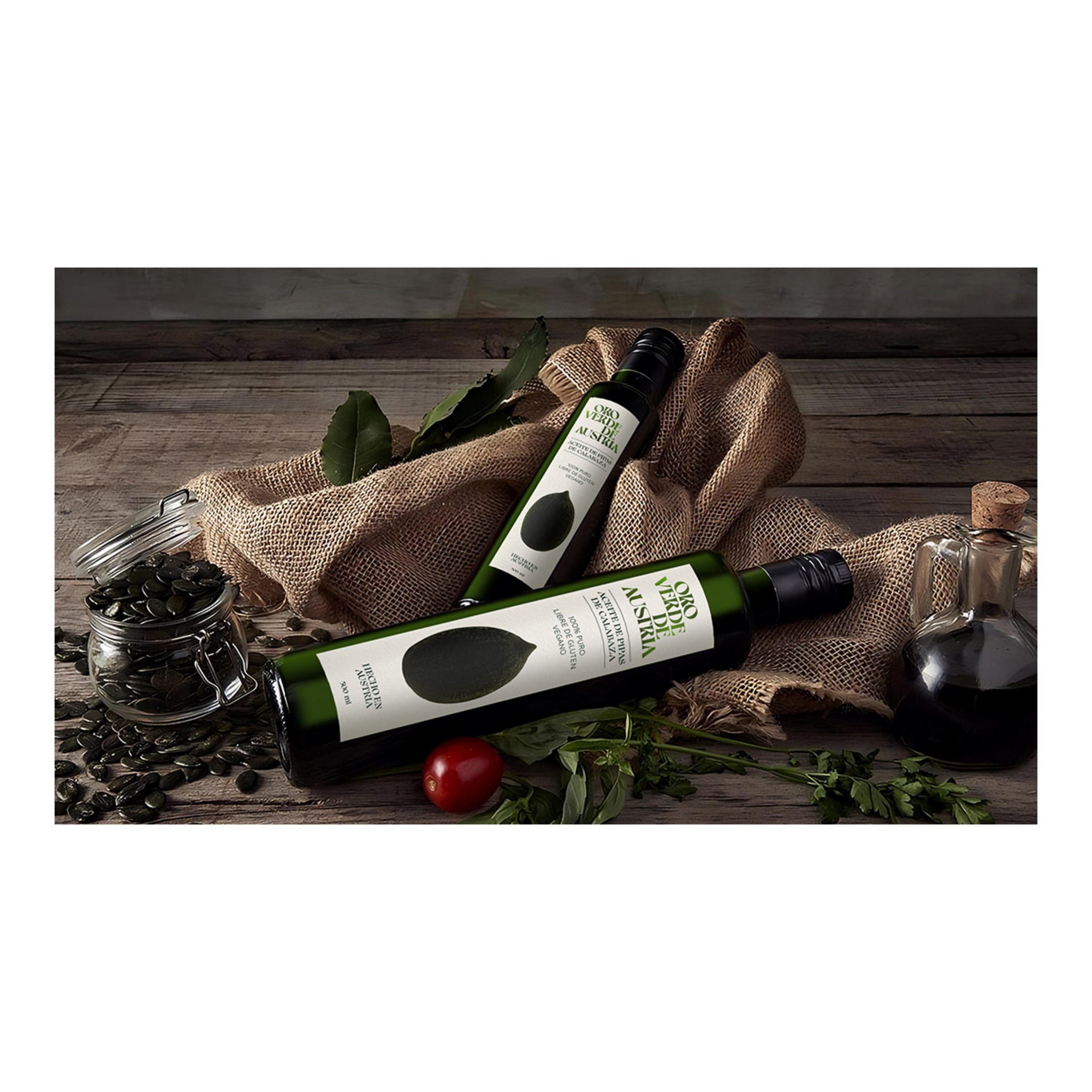 Ulei din semințe de dovleac 250 ml - "Oro Verde de Austria" - Produs Gourmet Ultra Premium - imagine 2