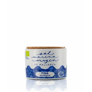Sare marină de Mallorca "Marina VIRGEN FINA CERAMICA" 100 g - Produs organic Premium - Importator direct!