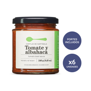 Salsa de roșii cu busuioc de casă (Albahaca)  – produs Premium 240 g de la Sarteneja