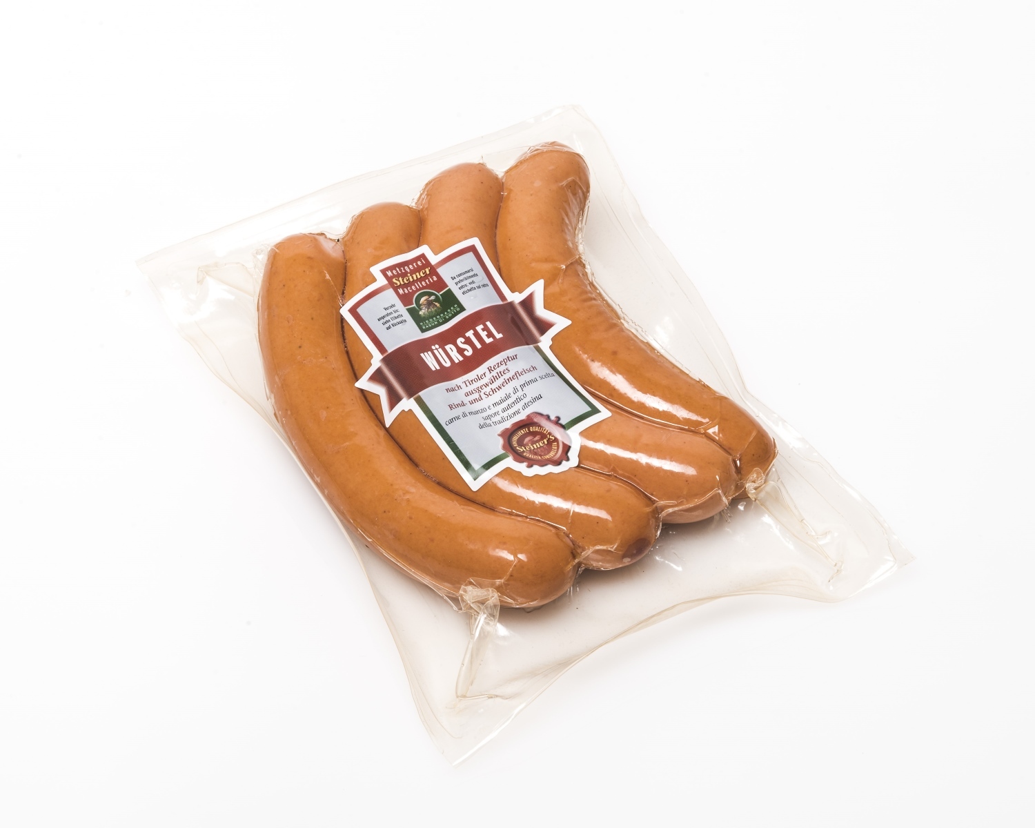 Wursti Viena Premium din Südtirol de la STEINER - Pret/pachet aprox. 230g