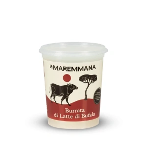 Burrata din lapte de bivoliță (di bufala) Produs artizanal Premium 125 g - La Maremmana
