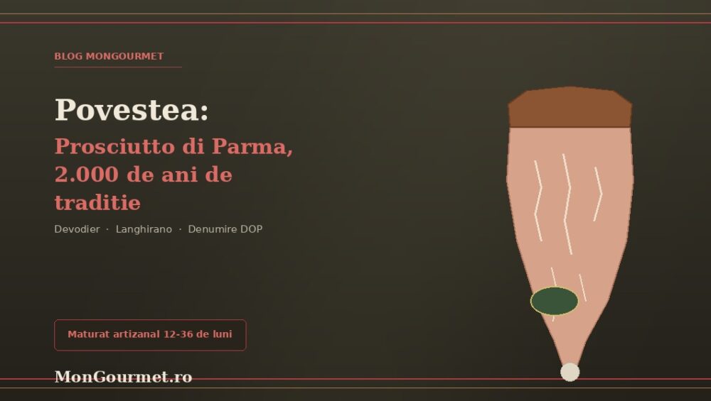 Povestea Prosciutto di Parma: 2.000 de ani de tradiție într-o felie subțire