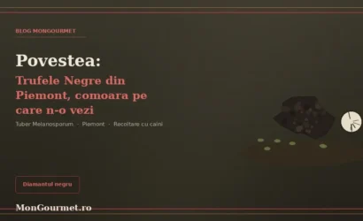 Povestea Trufelor Negre din Piemonte: comoara pe care niciun ochi n-o poate găsi