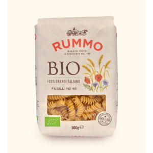 Fusilli RUMMO BIO Integrali 500 g - Pasta PREMIUM numarul UNU in Italia!