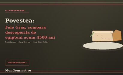 Povestea Foie Gras: de la Egipt la Strasbourg
