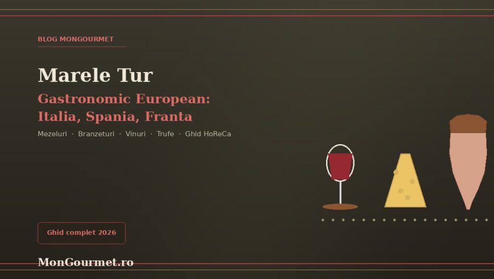 Marele Tur Gastronomic European | Ghid MonGourmet