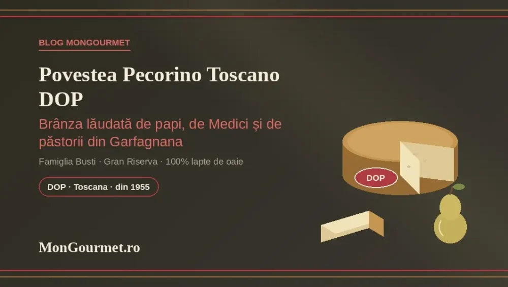 Povestea Pecorino Toscano DOP: brânza pe care o lăudau papii, Medicii și păstorii din Garfagnana